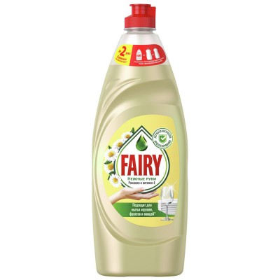 Средство для мытья посуды Fairy Нежные руки Ромашка и витамин Е 650 мл