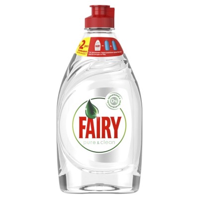 Средство для мытья посуды Fairy Pure&amp;Clean, 450 мл.