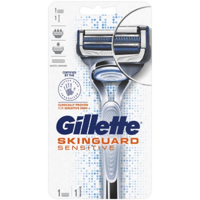 Бритва Gillette Skinguard Sensitive с 1 сменной кассетой