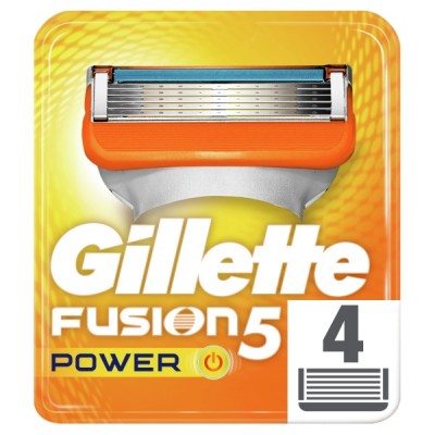 Кассеты сменные Gillette Fusion Power 4 шт.