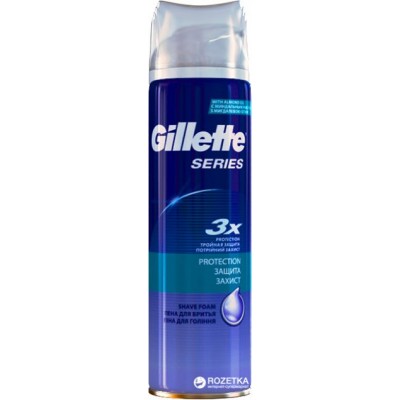 Пена для бритья Gillette Series Protection Защита 250 мл