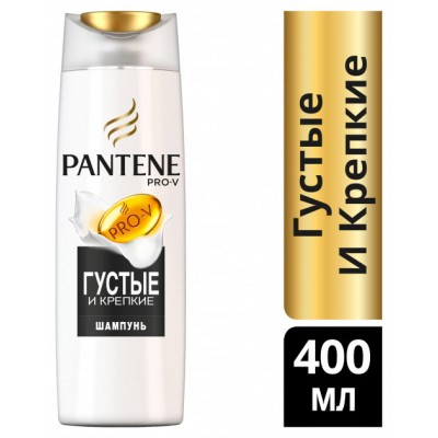 Шампунь Pantene Pro-V Густые и крепкие 400 мл.