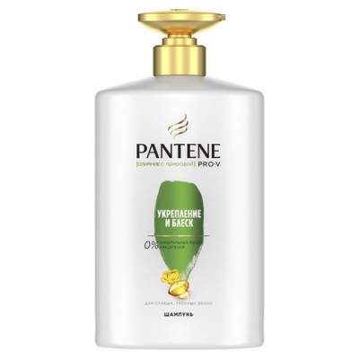 Шампунь Pantene Pro-V Слияние с природой Укрепление и блеск 900 мл.
