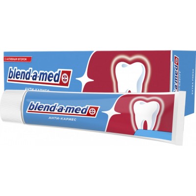 Зубная паста Blend-a-med Анти-кариес Экстра свежесть 100 мл.