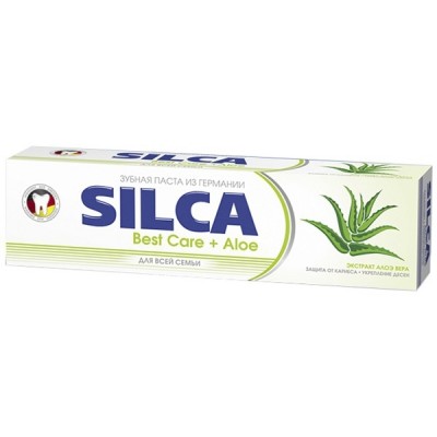 Зубная паста Silca Best Care+Aloe 100 мл.