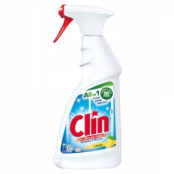 Сред­ство для мытья окон и зеркал «Clin» Лимон, 500 мл, Венгрия