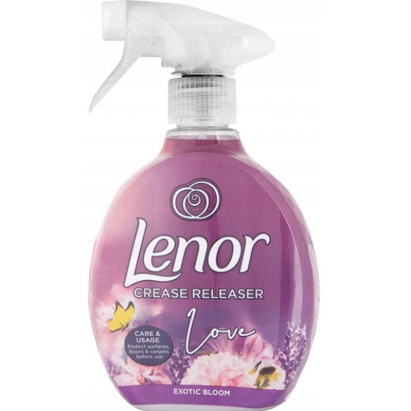 Разглаживающий спрей Lenor экзотическое цветение 500мл, Великобритания
