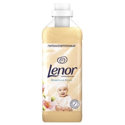 Кондиционер для белья Lenor суперконцентрат Миндальное масло 1 л.