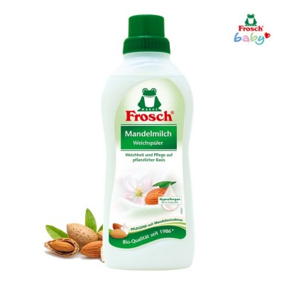 Концентрированный ополаскиватель для белья Frosch Миндальное Молочко, 750 мл
