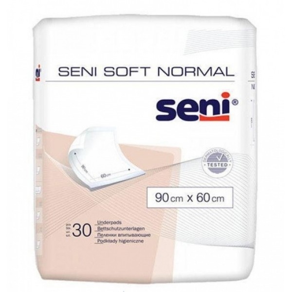 Пеленки впитывающие SENI SOFT NORMAL (90х60), 30 шт.