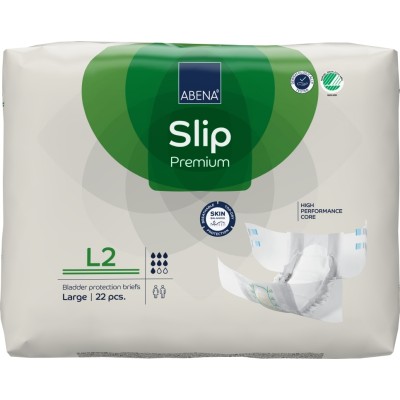 ABENA Slip Premium Large L2 (7*,22 шт ) Подгузники впитывающие для взрослых ( 100-150 см), Дания