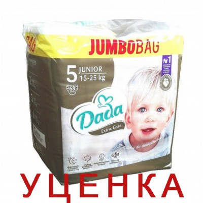 Подгузники Dada Extra Care 5 (15-25 кг) 68 шт.