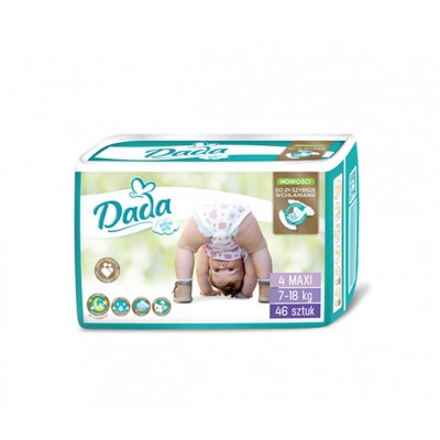 Подгузники Dada extra soft 4 (7-18 кг), 46 шт.