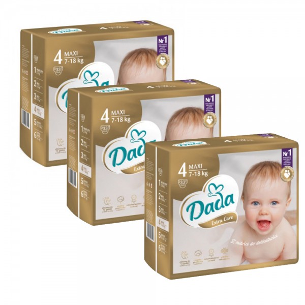 Подгузники Dada Extra Care 4 (7-18 кг) 99 шт.