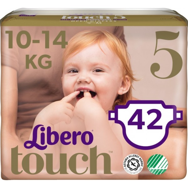 Подгузники Libero Touch 5 (10-14 кг) 42 шт.