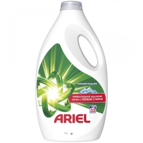 Средство для стирки жидкое Ariel Горный родник 2,145 л.