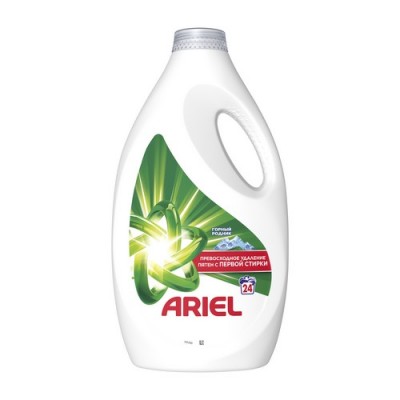 Средство для стирки жидкое Ariel Горный родник 1,56 л.