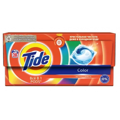 Капсулы для стирки Tide Color 28 шт.