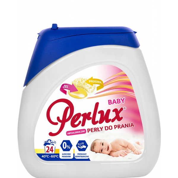 Капсулы для стирки детских вещей Perlux BABY 24 шт.