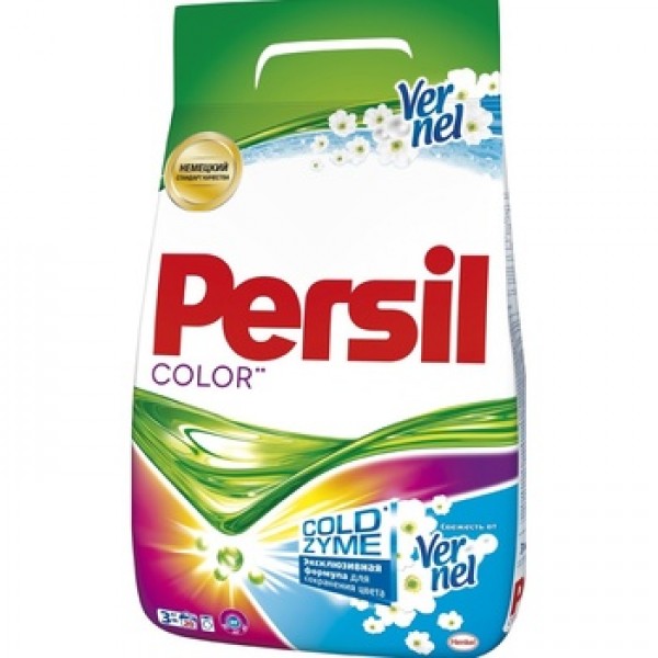 Сти­раль­ный по­ро­шок «Persil» Color, Све­жесть От Vernel, 3 кг