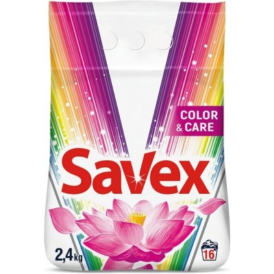 Стиральный порошок Savex Automat Color&Care, 2,4 кг.