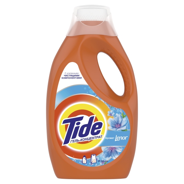 Средство моющее синтетическое жидкое Tide аромат Lenor 1.235 л.