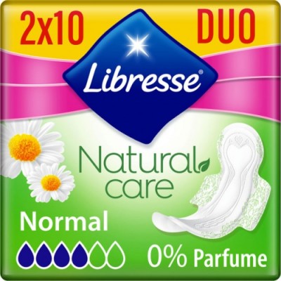 Прокладки гигиенические Libresse Natural Care Normal 20 шт.