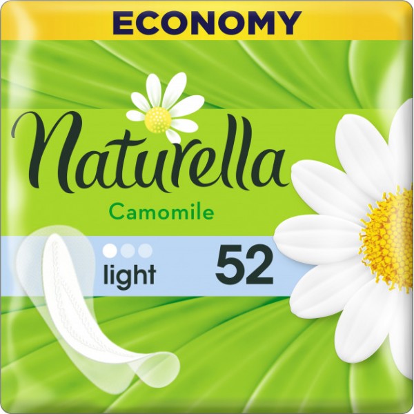 Прокладки ежедневные Naturella Camomile Light (52 шт.)