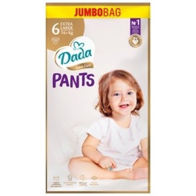 Подгузники-трусики Dada Extra Care Pants 6 Extra Large (16+ кг), 56 шт.