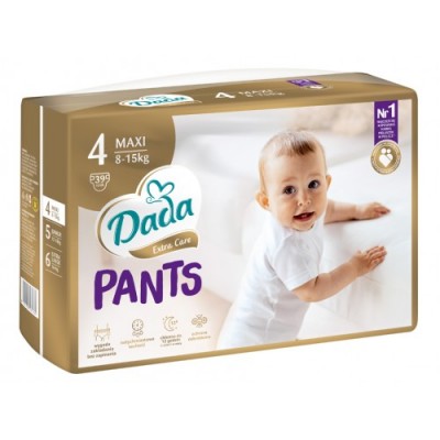 Подгузники-трусики Dada Extra Care Pants 4 Maxi (8-15 кг), 39шт