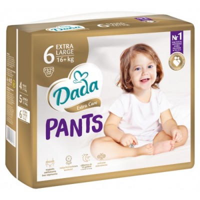 Подгузники-трусики Dada Extra Care Pants 6 Extra Large (16+ кг), 32шт