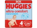 Подгузники Huggies Ultra Comfort Boy 4 (8-14кг), 100 шт