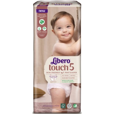Подгузники-трусики Libero Touch 5 (10-14 кг) 34 шт.