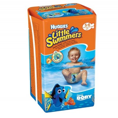 Трусики-подгузники для плавания Huggies Little Swimmers 5-6 (12-18кг), 11шт.