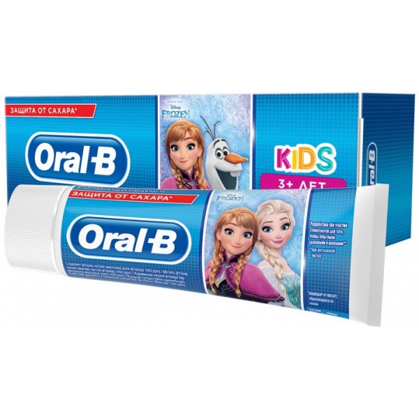 Зубная паста Oral-B Kids Легкий вкус 75 мл.